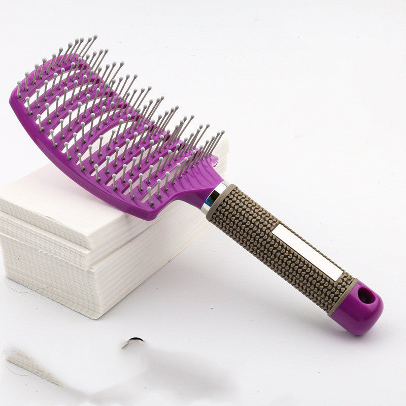 FlexiFlow™ Vented Hair Brush – Fast Drying & Volumizing - FastShopperz