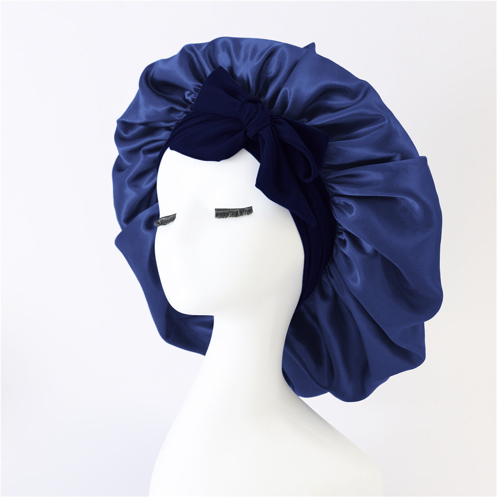 SilkGuard™ Satin Sleep Bonnet – Protect Your Curls Overnight - FastShopperz