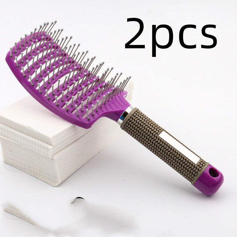 FlexiFlow™ Vented Hair Brush – Fast Drying & Volumizing - FastShopperz