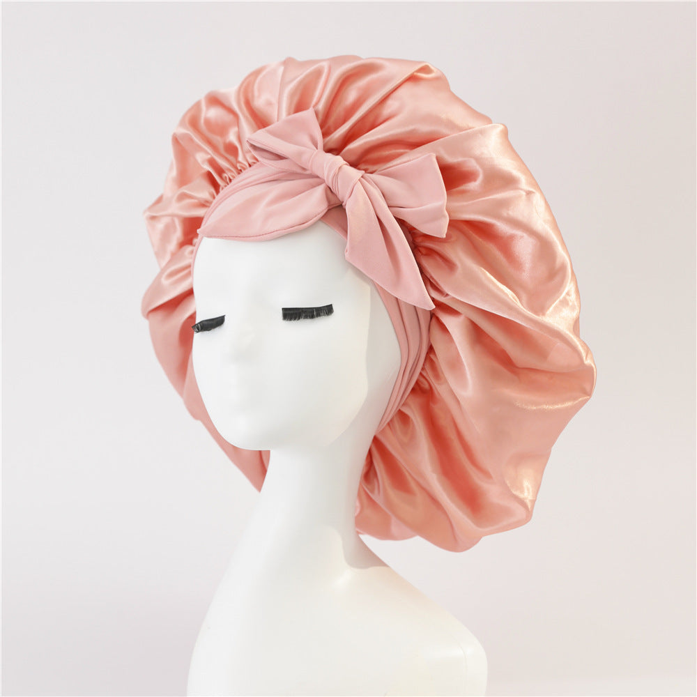 SilkGuard™ Satin Sleep Bonnet – Protect Your Curls Overnight - FastShopperz