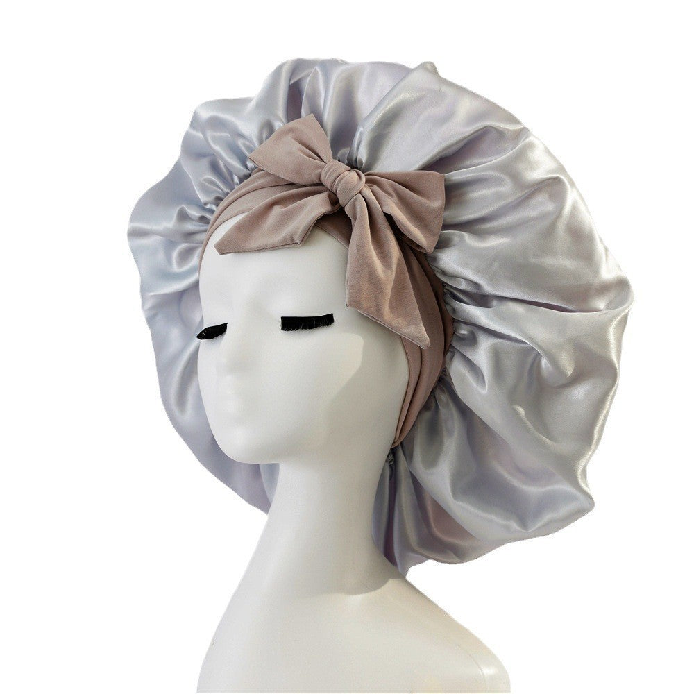 SilkGuard™ Satin Sleep Bonnet – Protect Your Curls Overnight - FastShopperz