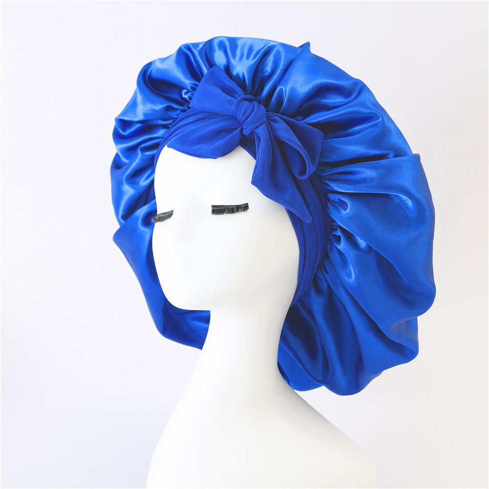 SilkGuard™ Satin Sleep Bonnet – Protect Your Curls Overnight - FastShopperz