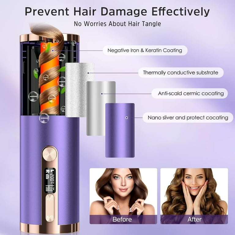 Cordless™ Pro Hair Curler 2.0
Wireless | Portable | Effortless Curls – Anytime, Anywhere - FastShopperz